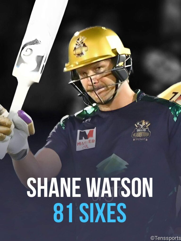 Shane Watson Sixes in PSL