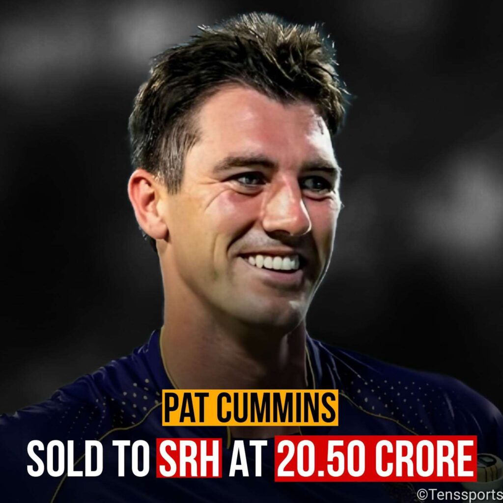 Pat Cummins in IPL 2024