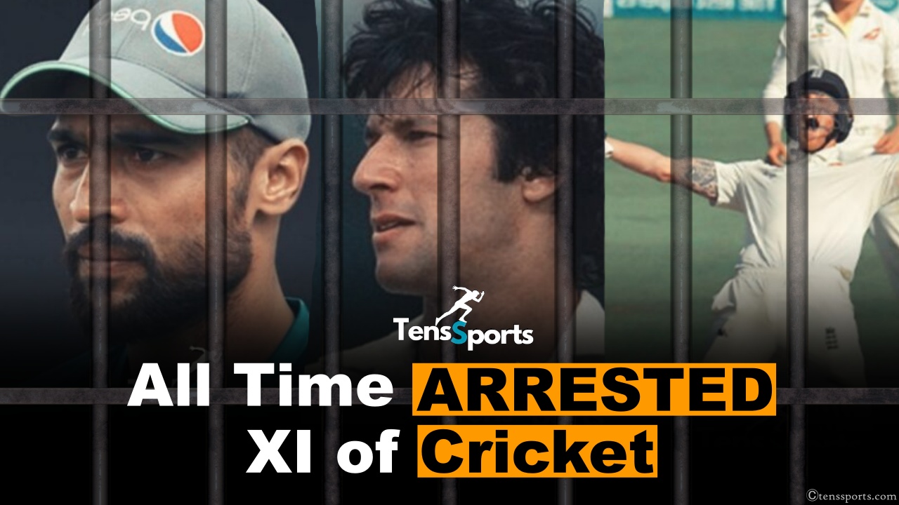 All Time Arrested XI of Cricket